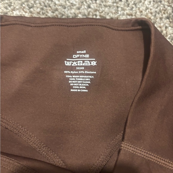 DFYNE Brown Leggings - Picture 3 of 5